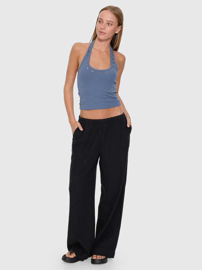 Unhinged Relaxed Pant - Washed Black 4