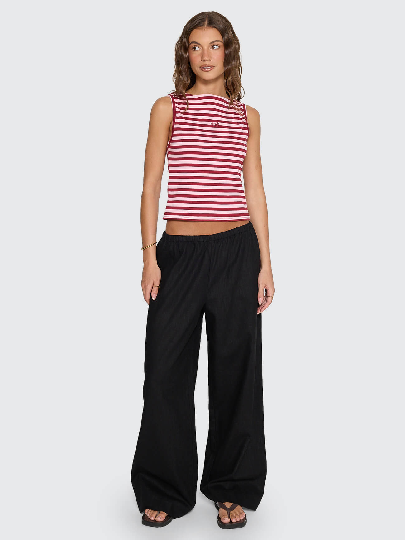 Lettie Elastic Pant - Black 4