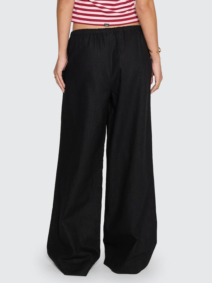 Lettie Elastic Pant - Black 4