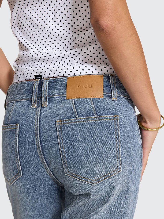 Dani Denim Capri - Rustic Fade 4