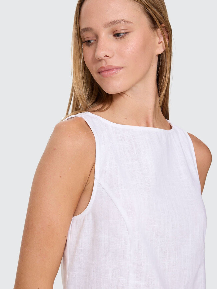 Knox Mini Dress - White 4