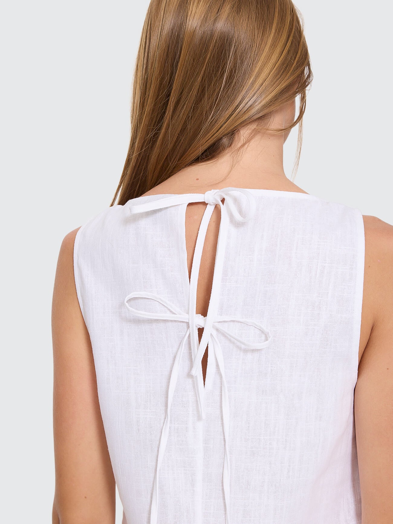 Knox Mini Dress - White 4