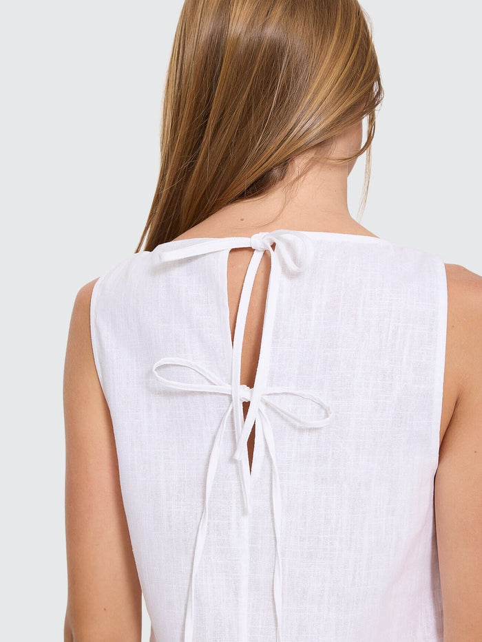 Knox Mini Dress - White 4