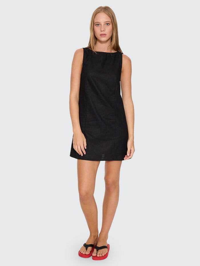 Knox Mini Dress - Black 4