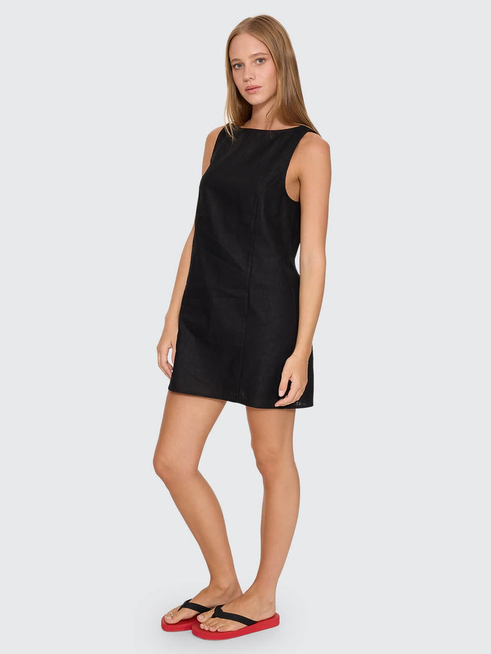 Knox Mini Dress - Black 4