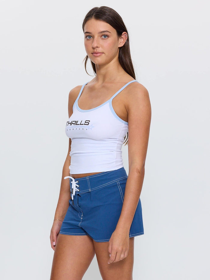 Constant Crush Scoop Neck Tank - White 4