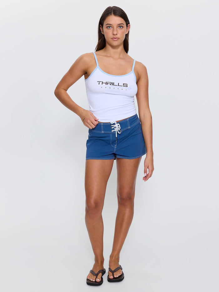 Constant Crush Scoop Neck Tank - White 4