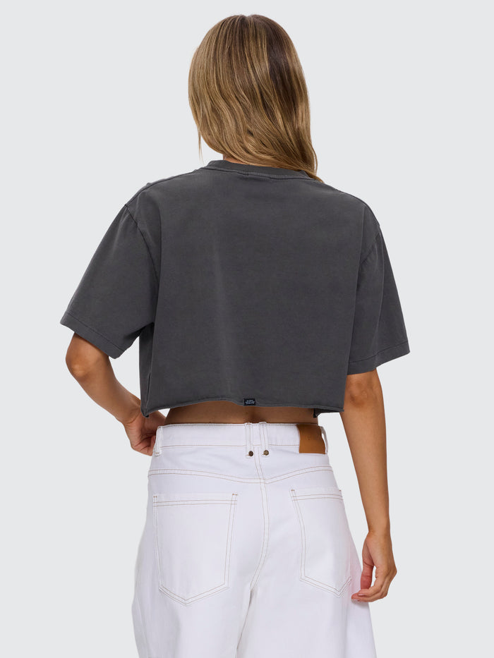 Never Mind The Rest Super Crop Tee - Merch Black 4