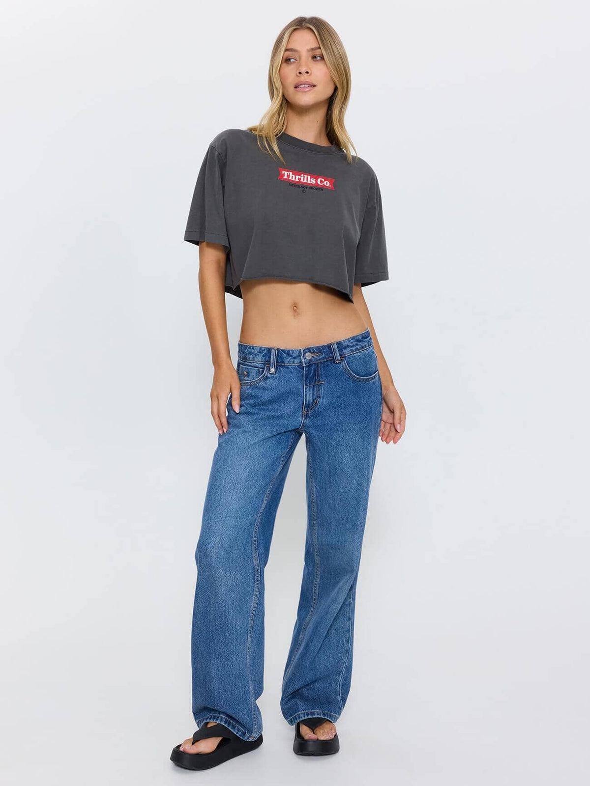 Brigade Super Crop Tee - Merch Black 4