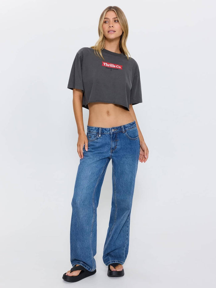 Brigade Super Crop Tee - Merch Black 4