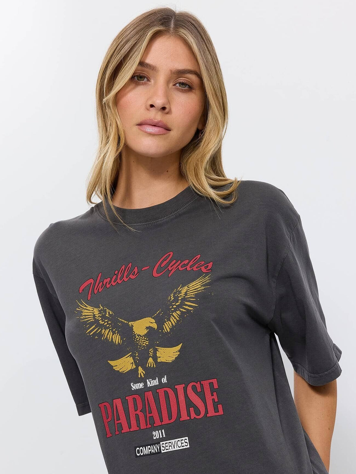 Get The Horns Square Tee - Merch Black 4