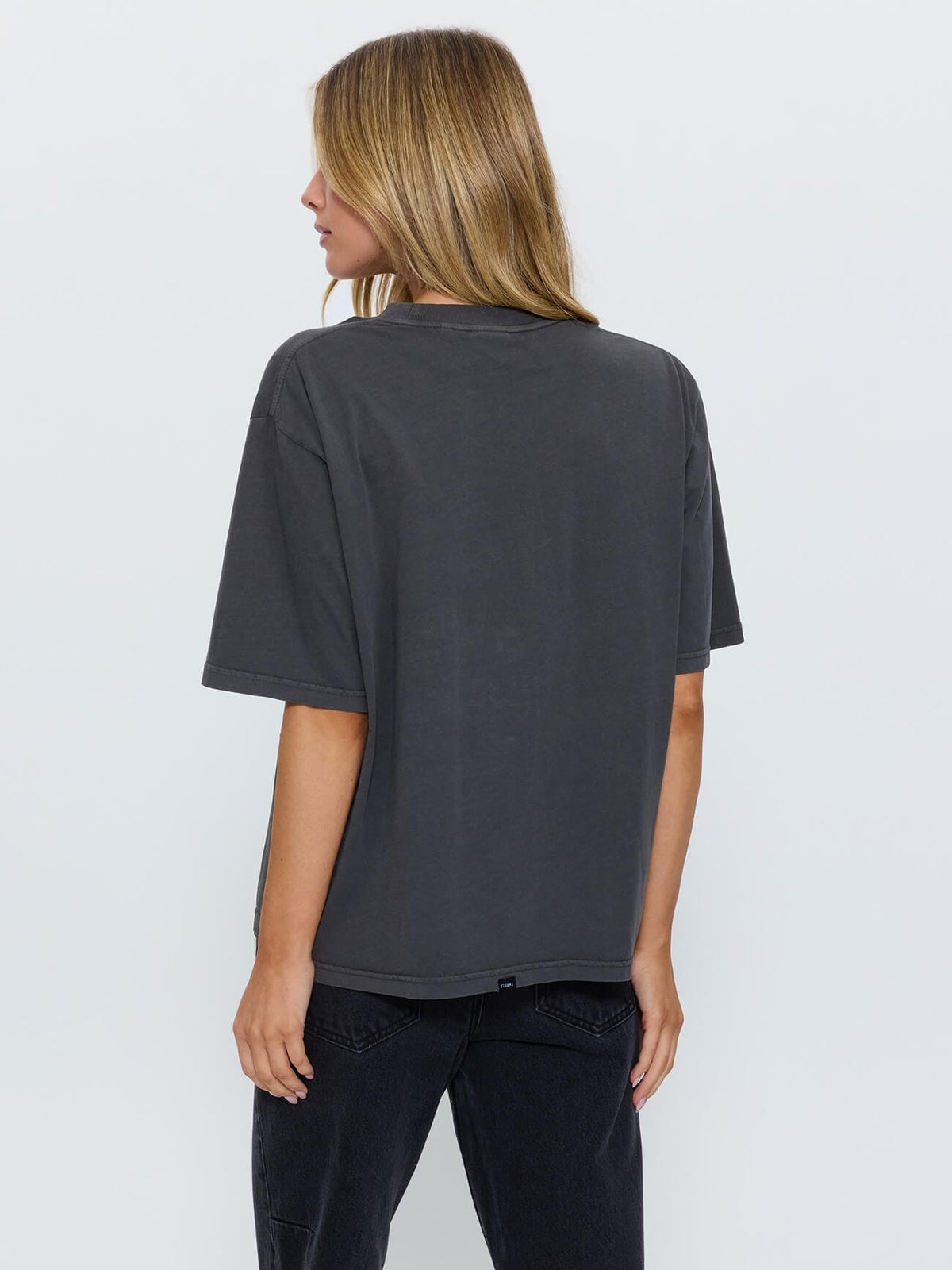High Vis Square Tee - Merch Black 4
