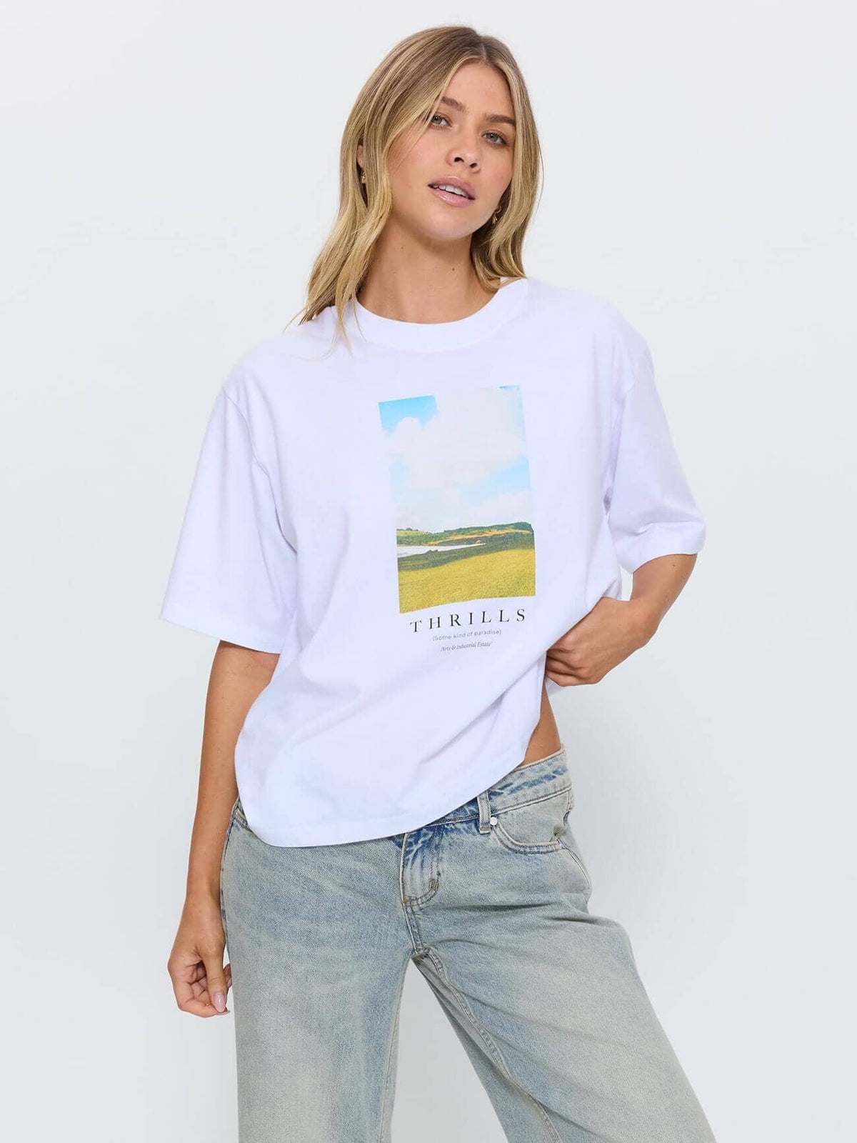 Day Dreams Square tee - White 4