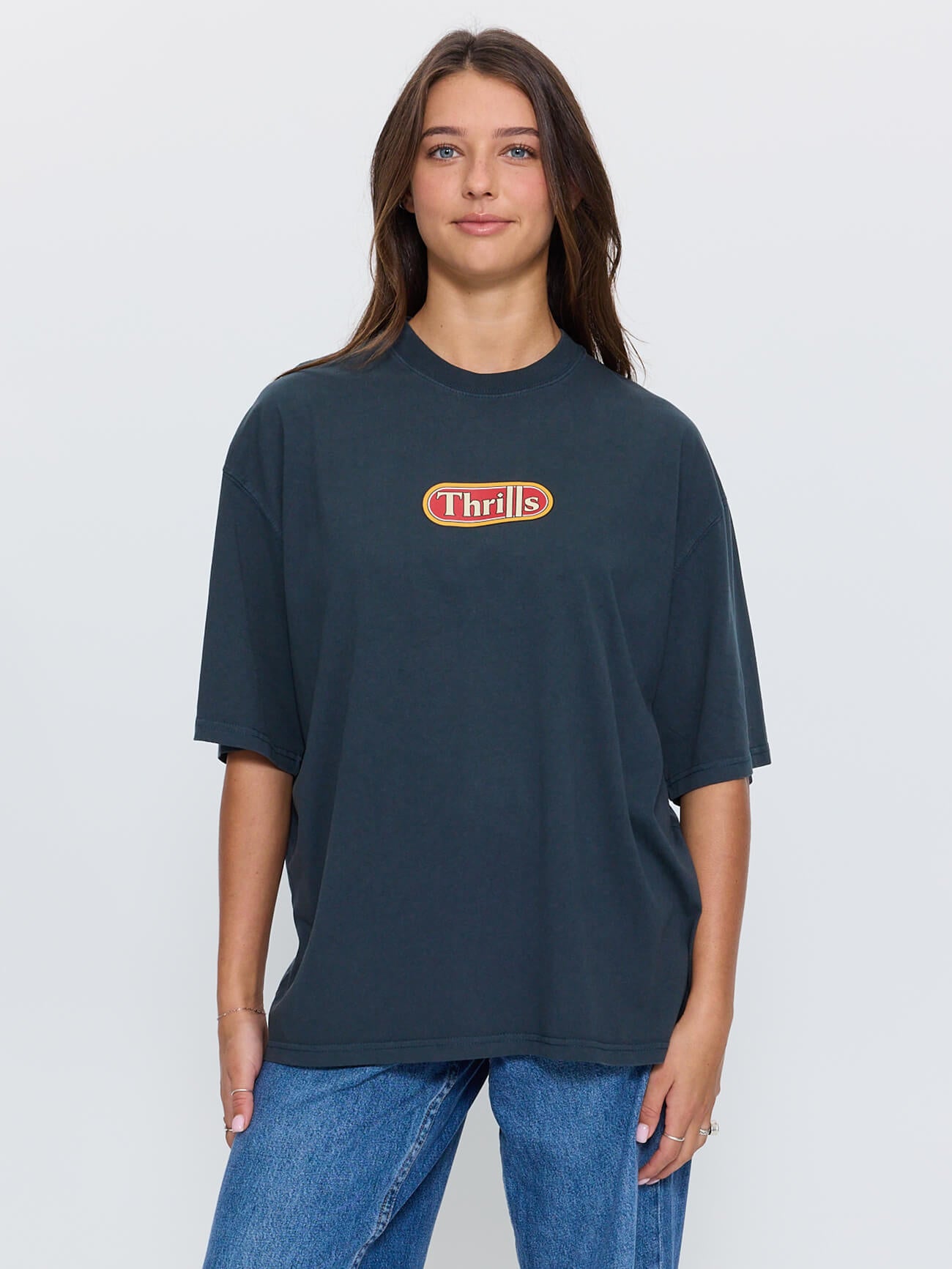 World Of Wonder Oversized Tee - Petrol 4