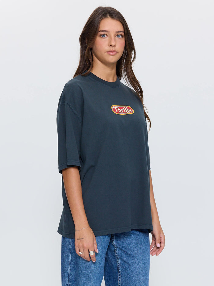 World Of Wonder Oversized Tee - Petrol 4