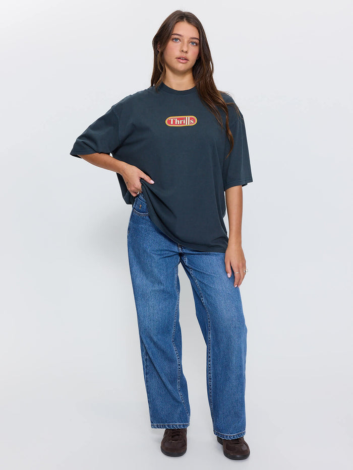 World Of Wonder Oversized Tee - Petrol 4