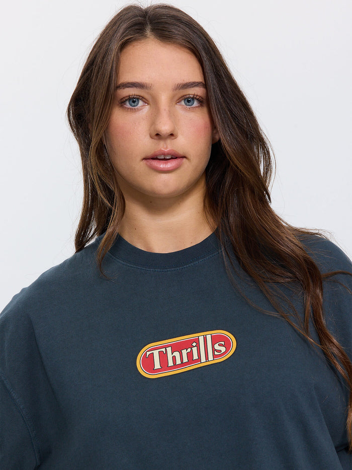 World Of Wonder Oversized Tee - Petrol 4