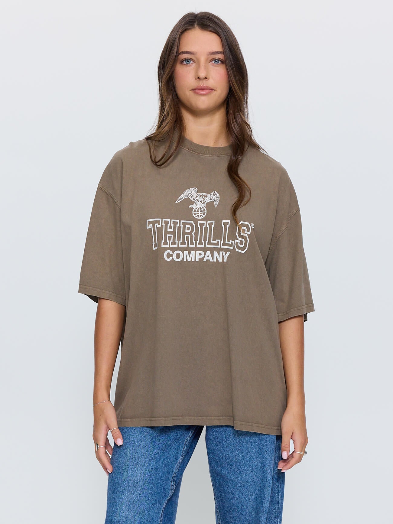 Break Point Oversized Tee - Desert 4