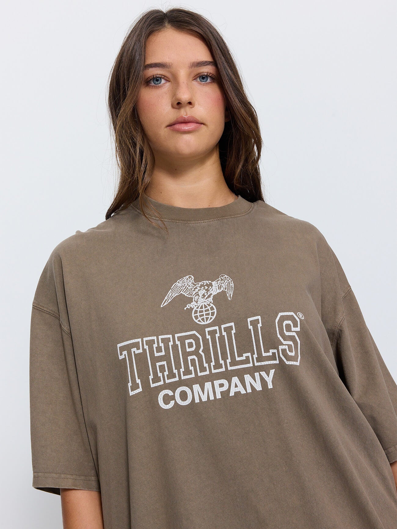 Break Point Oversized Tee - Desert