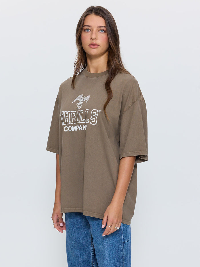Break Point Oversized Tee - Desert 4
