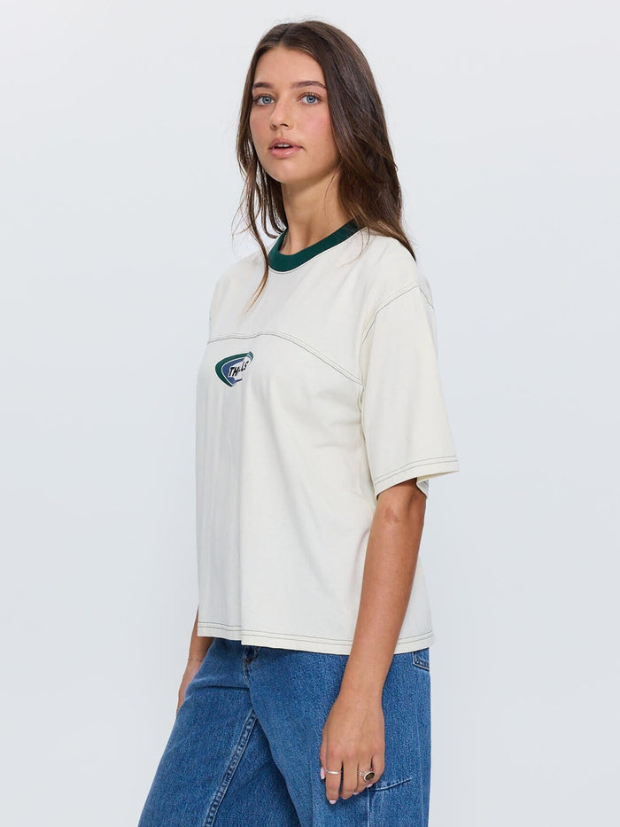 Sphere Square Tee - Heritage White