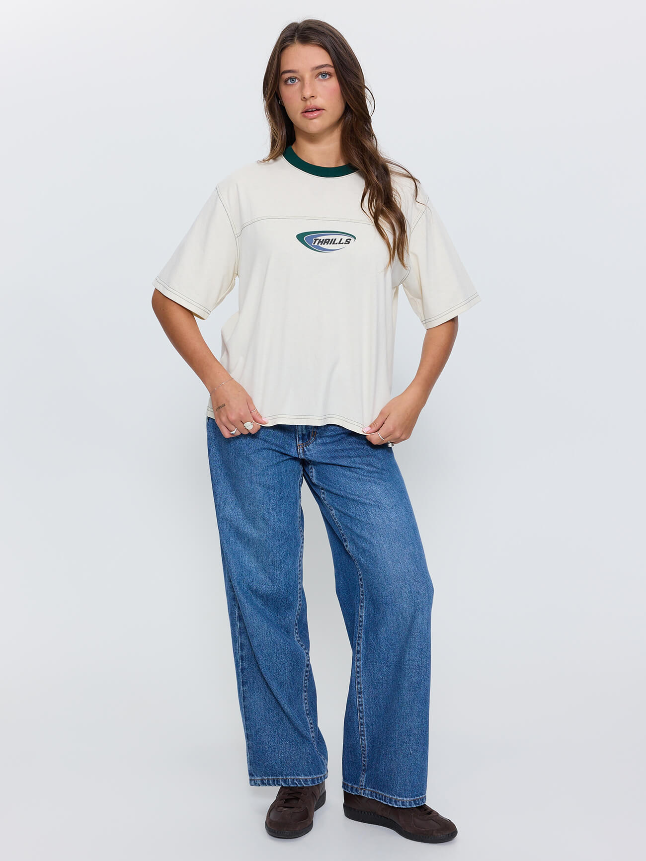 Sphere Square Tee - Heritage White