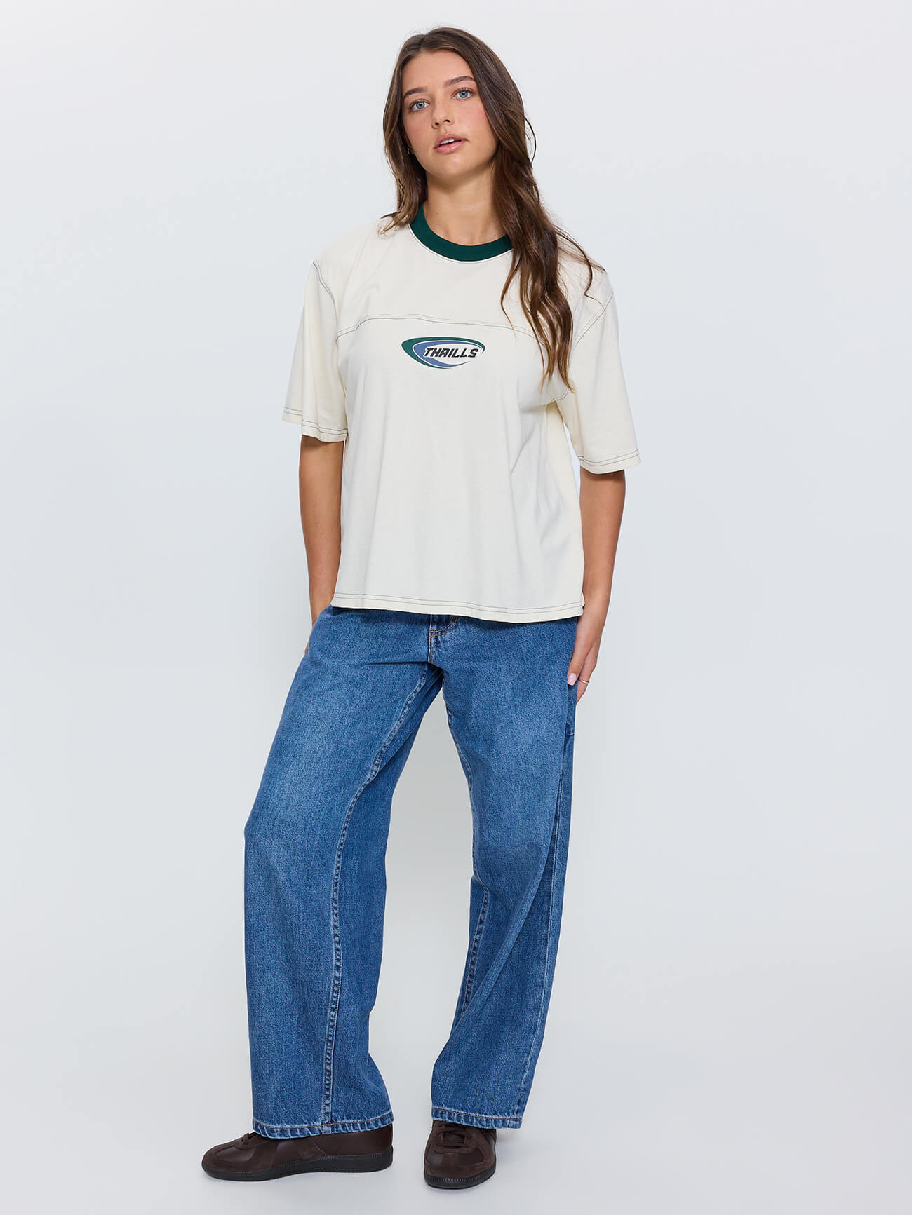 Sphere Square Tee - Heritage White 4