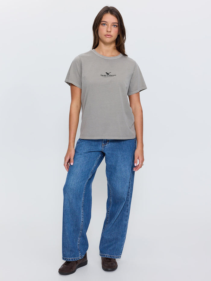 Haven For The Reckless Relaxed Tee - Fog 4