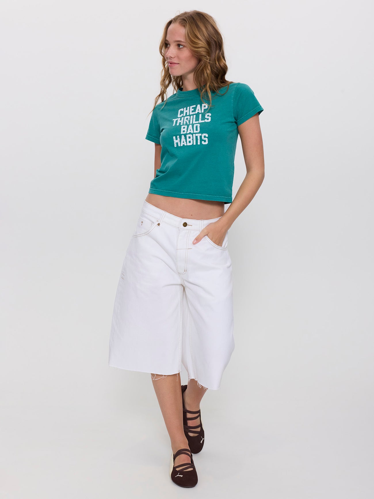 Poor Choices Boy Tee - New Teal 4