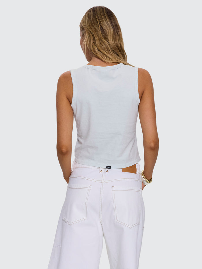 Lost Paradise Retro Tank - Distant Blue 4