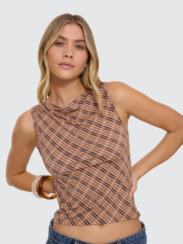 No Vacancy Tank - Cinnamon