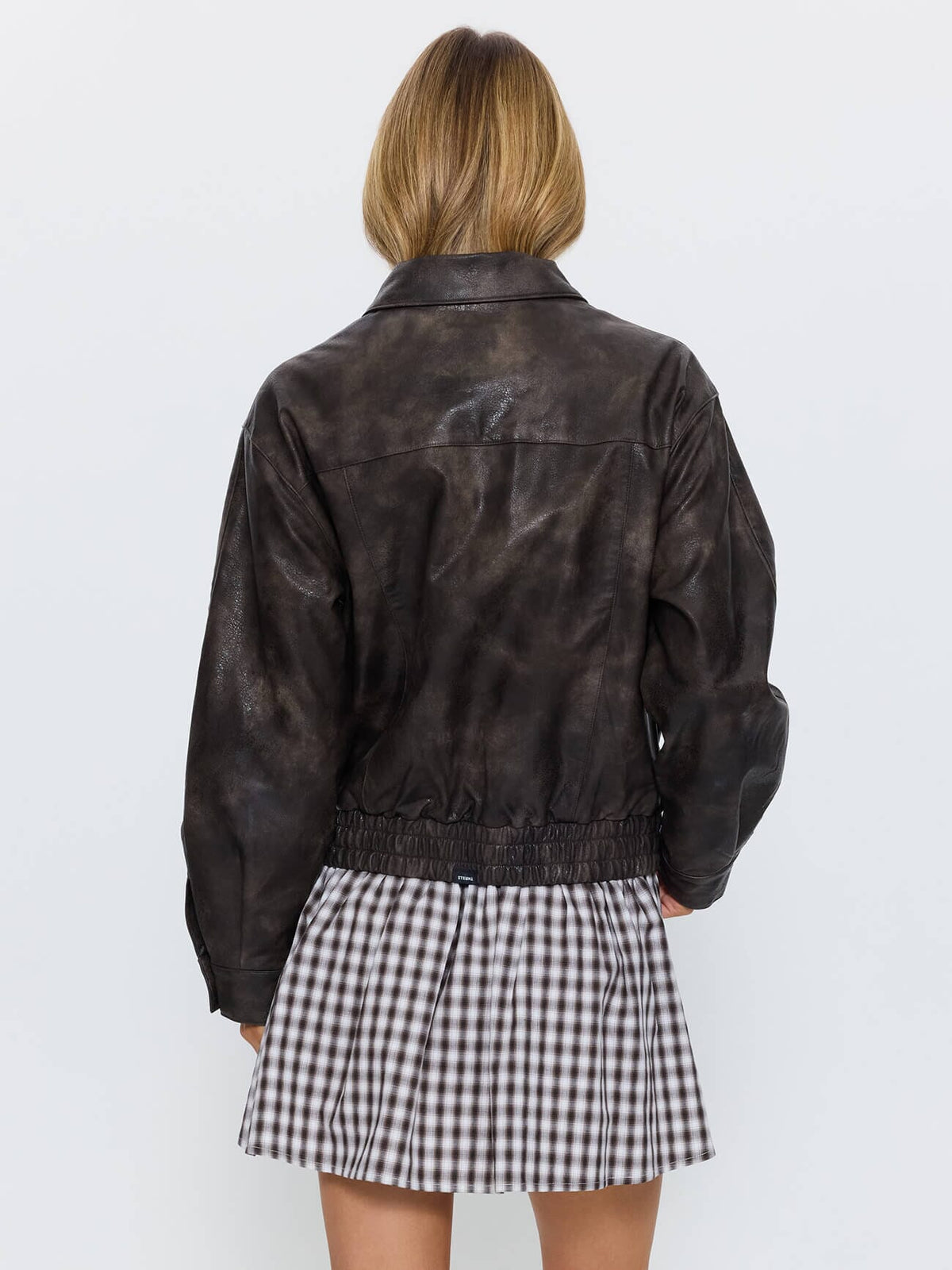 Davie Jacket - Washed Brown 4