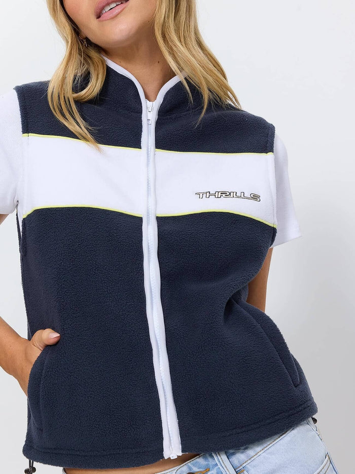 On Repeat Panelled Vest - Total Eclipse 4