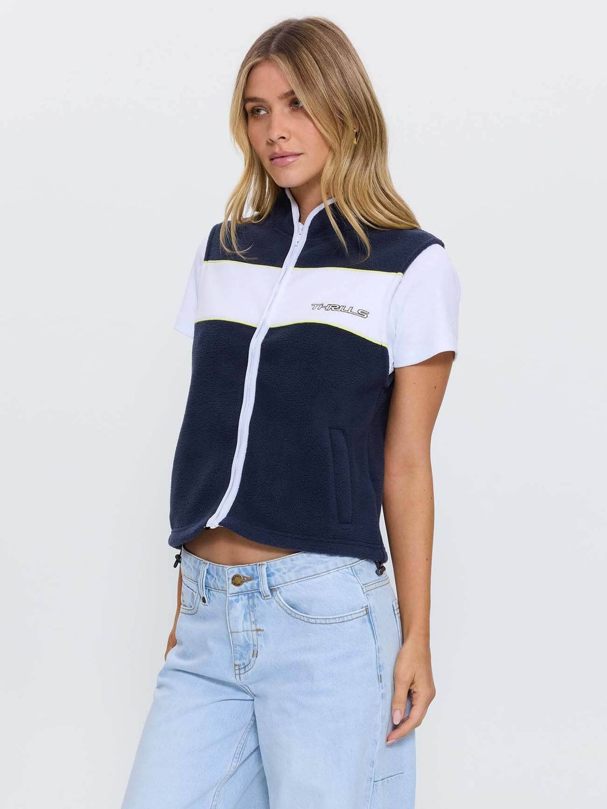 On Repeat Panelled Vest - Total Eclipse 4