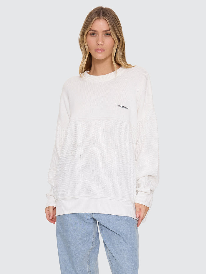 On Repeat Knit Pullover - Chalk