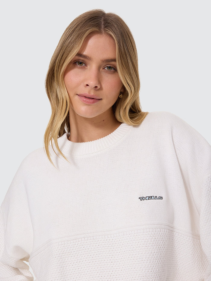 On Repeat Knit Pullover - Chalk