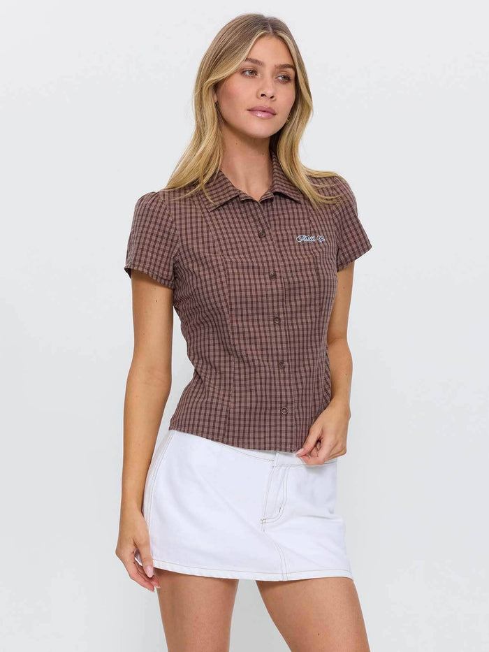 Lucid Check Shirt - Brown 4