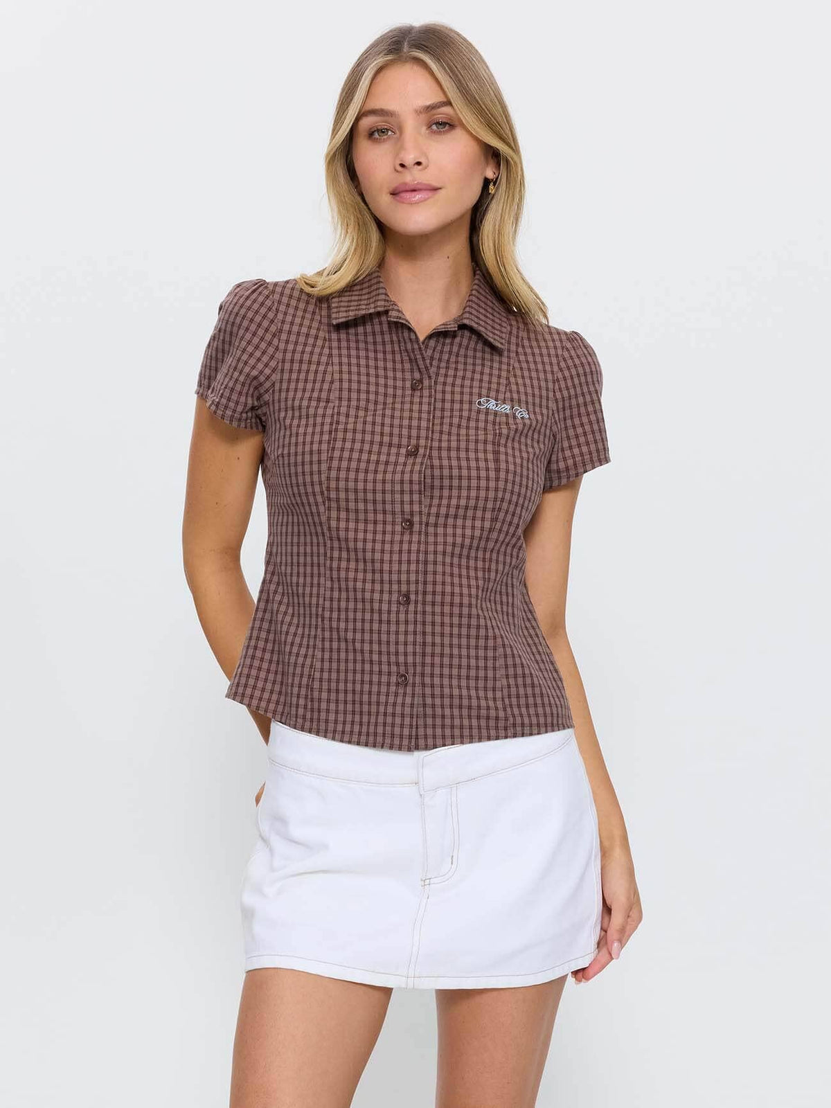 Lucid Check Shirt - Brown 4
