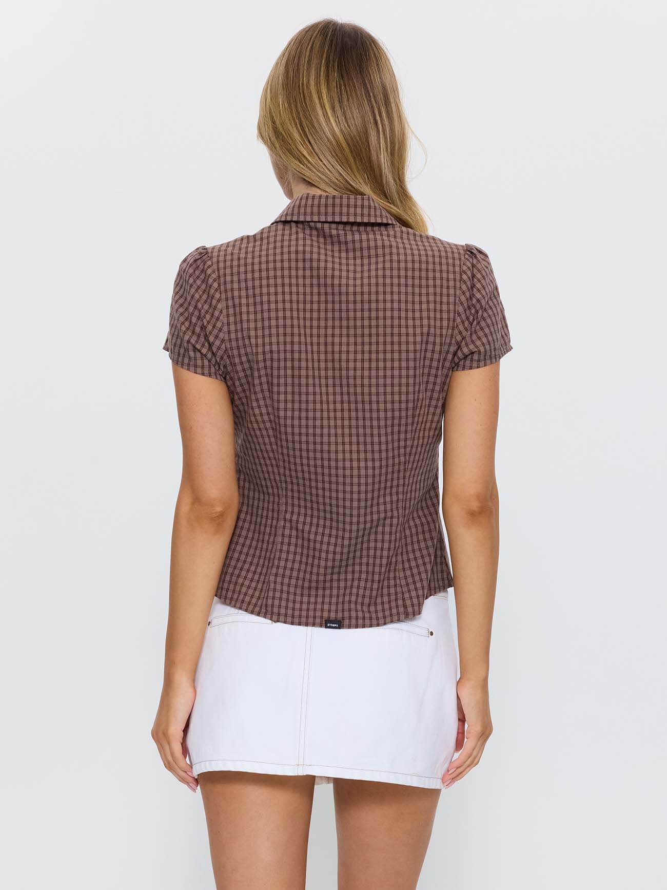 Lucid Check Shirt - Brown 4