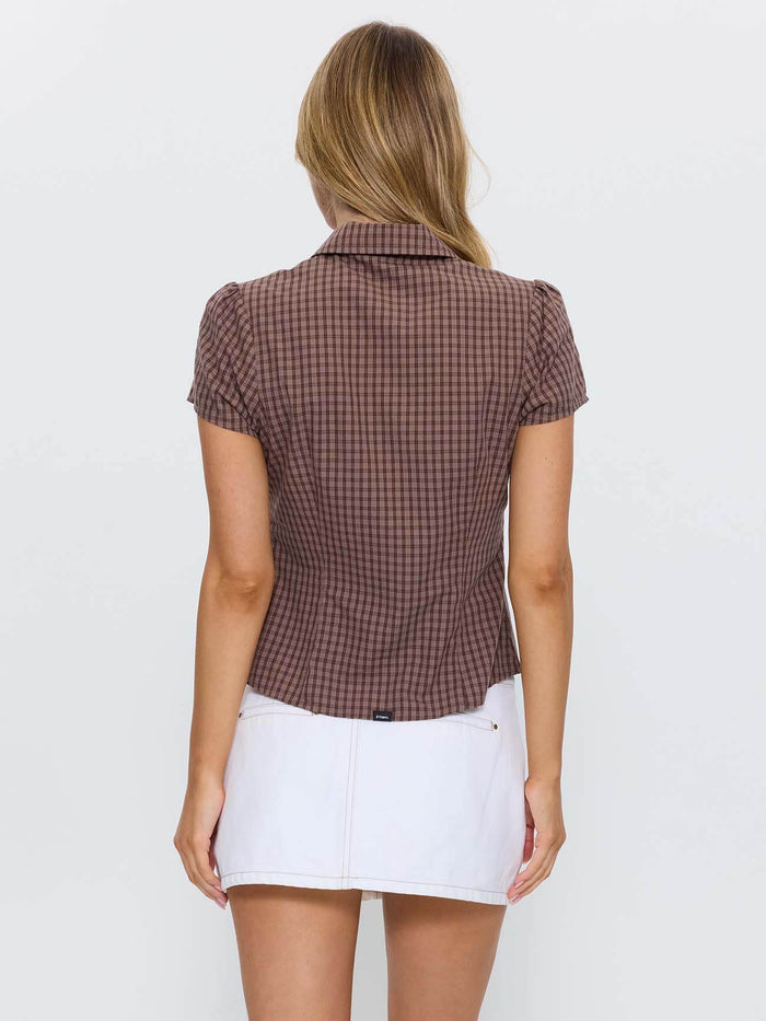 Lucid Check Shirt - Brown 4