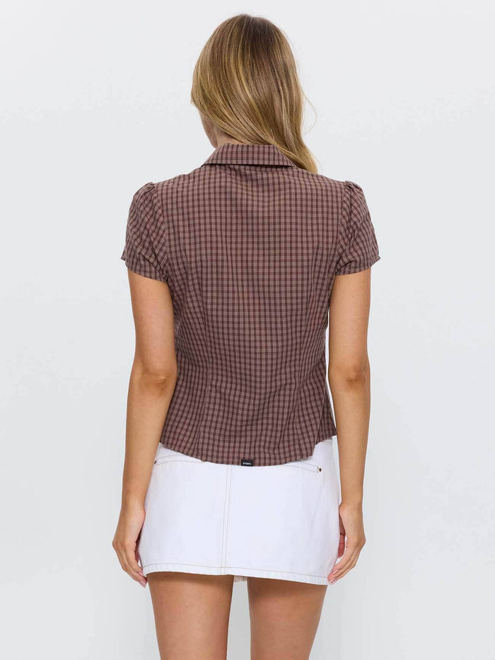 Lucid Check Shirt - Brown 4