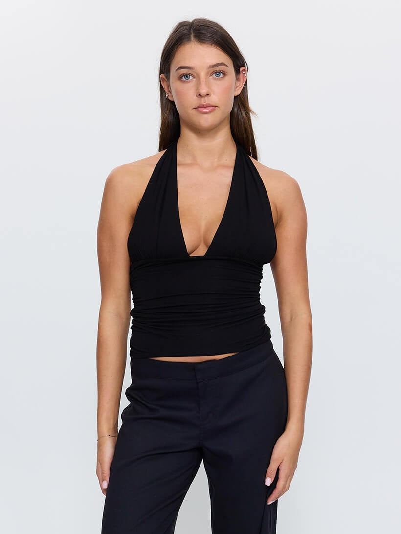 Tommie Halter Top - Black 4