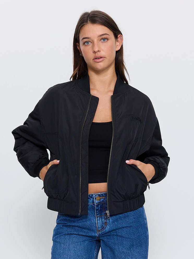 Jet Bomber Jacket - Black 4