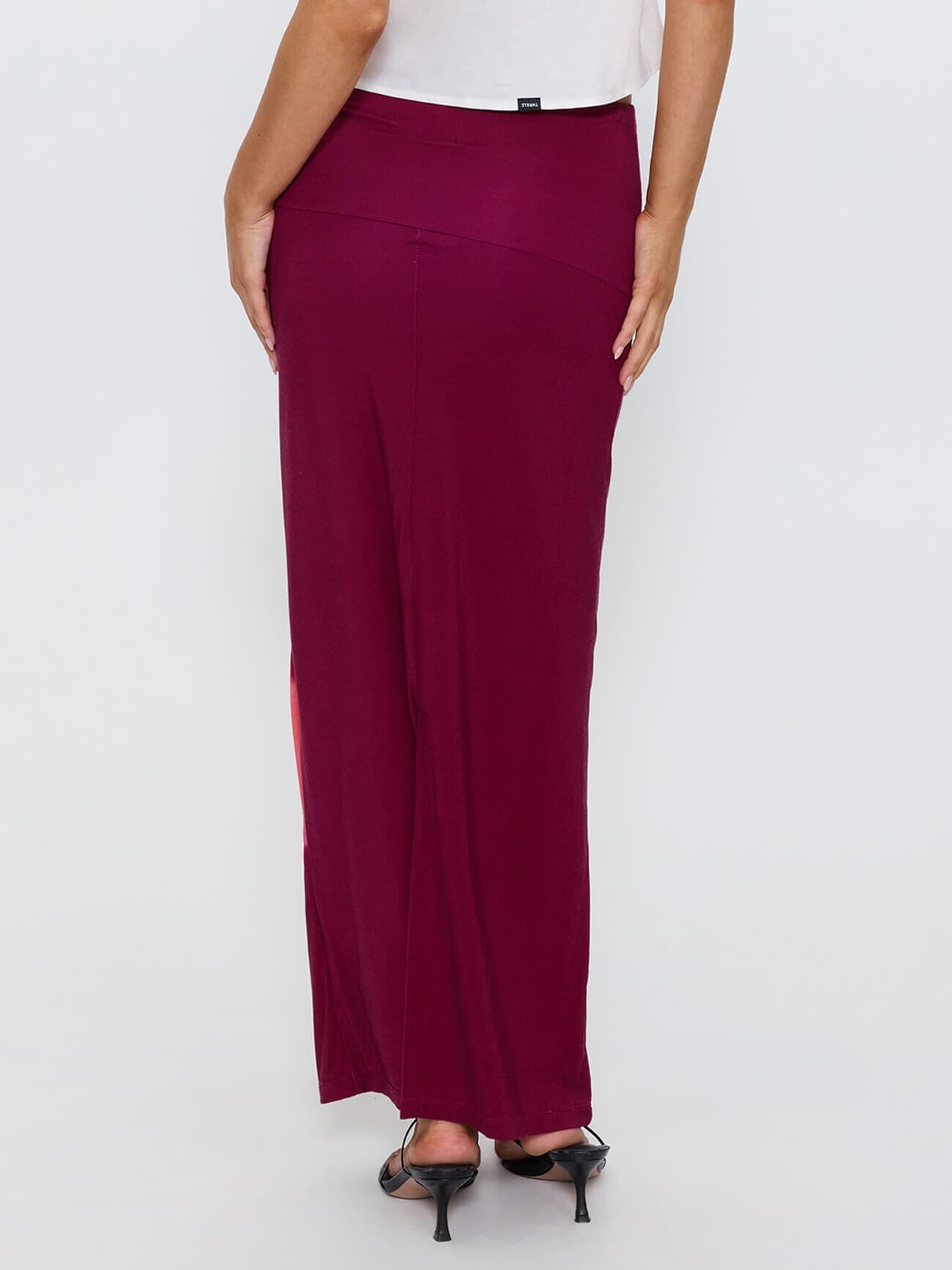 Nightbloom Maxi Skirt - Garnet Orchid 4