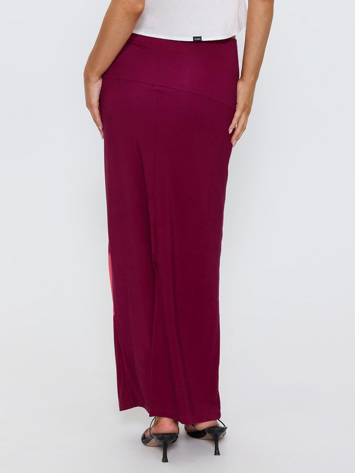 Nightbloom Maxi Skirt - Garnet Orchid 4