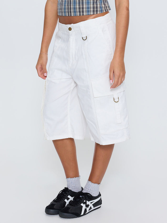 Scout Cargo Short - Vapour White 4