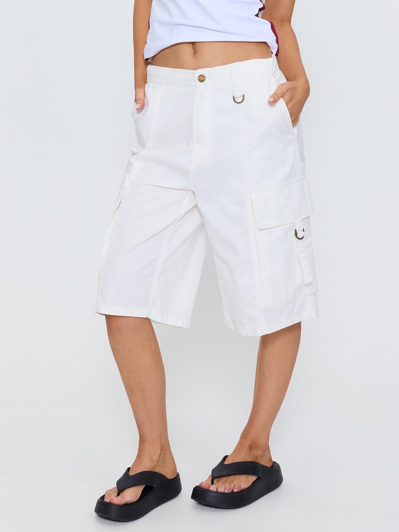 Scout Cargo Short - Vapour White 4