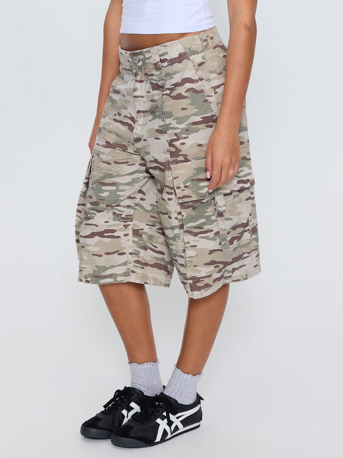 Scout Camo Cargo Short - Desert Camo