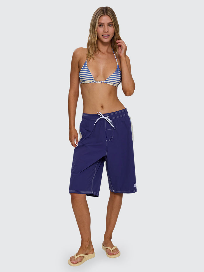 No Clue Elastic Waist Boardshort - Blue Indigo 4