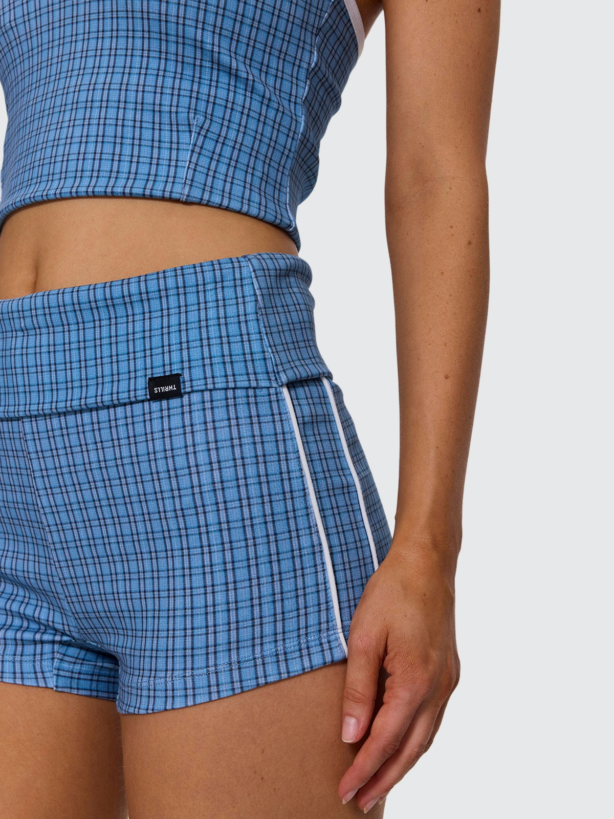 Lost Cause Booty Short - Vintage Blue 4